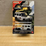 Original MATCHBOX JURASSIC WORLD REBIRTH 14 MERCEDES G CLASS G550benz
