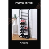 Hijab Rack, Hijab Rack, Multifunctional Hijab Rack, Amazing Shoe Rack, Size 51 x 24 x 140 cm
