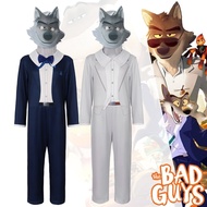 [New Style Hot Sale] The Bad Guys The Bad Guys cos The Bad Guys Mr. Wolf Cosplay Stage Costume