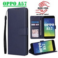 BOOK COVER hp FOR OPPO A57 FLIP WALLET FOR OPPO A57 LEATHER CASE FOR OPPO A57