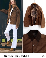 (Preorder Lot3) RYA Hunter Jacket เสื้อแจ็กเก็ต ทำกิจกรรมกลางแจ้ง ฟังก์ชันเยอะ ตัวผ้ากึ่งกันน้ำ คอปก