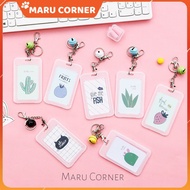 Keychain cum wallet for atm cards, student cards, parking cards, bus cards with convenient Korean st