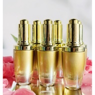 Cosmetic Bottle Skin Care Sub-bottling 30ml 50ml Golden Gradient Dropper Bottle Essential Oil Droppe