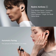 Hot Xiaomi Redmi Airdots 2 TWS Wireless Earphone Bluetooth AI Control Gaming Headset With Mic Original Xiaomi Airdots S Earbuds
