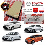 Toyota Air Filter Vios Yaris NCP150 NSP151 Sienta NSP170