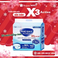 (Odd) Phu Dat Vach diapers ML10 XL10 super absorbent and anti-spill Phu Dat diapers Phu Dat old diap