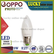 EOPPO E27 LED CANDLE BULB LIGHT 3W