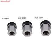 [ANSOUL] ER40 ER32 ER25 hexagonal collet holder collet chuck chuck bracket