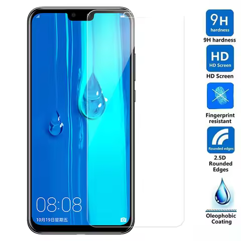2.5D Tempered Glass For Huawei Y9 2019 Protective Film 9H Explosion-proof Screen Protector For Huawe