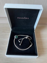 Pandora Bracelet 手鍊 手鏈 綠色石 潘朵拉