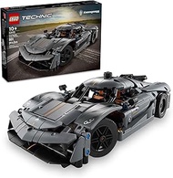 LEGO Technic Koenigsegg Jesko Absolut Grey Hypercar, Sports Car Building Toy Set for Boys and Girls,