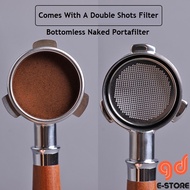 Bottomless Naked Portafilter For Breville And Delonghi Espresso Machine BES870 BES878 BES880 54mm EC