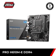 MSI Motherboard Pro H610M-E DDR4 LGA 1700