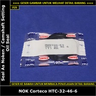 TOYOTA Camshaft Seal Kijang Kapsul Diesel 2L 2400 cc NOK Corteco HTC-32-46-6 Camshaft Setting Oil Se