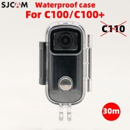 SJCAM Waterproof Case for SJCAM C100/C100 Plus Action Camera Thumb Camera 2.4GHz WiFi 30M Webcam