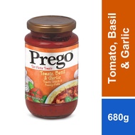 Prego Tomato, Basil & Garlic Pasta Sauce 680g