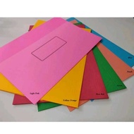 10 pcs pocket file fail poket  file pocket pocket file folder pocket file a4 fail poket kertas
