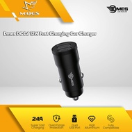 Dmes DCC6 12W Fast Charging Car Charger Cigarette Lighter With Dual USB Ports