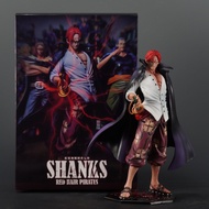 One Piece GK Red Hair Shanks Dragon Tiger Red Hair Figure Model Anime Ornaments