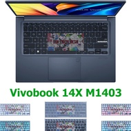 Eco-friendly Keyboard Protector Asus Vivobook 14X M143 M143Q M143QA OLED