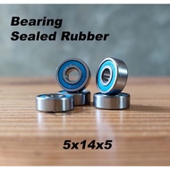 Ball Bearing Sealed Rubber 5x14x5 / 5x14x5mm for Axial SCX10 SCX10ii Freemen