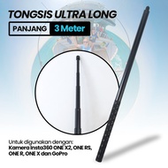 Tongsis Selfie Stick Ultra Long Invisible 3M