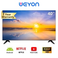 WEYON ทีวี 40 นิ้ว Smart Android TV HD Wifi/Youtube/Nexflix