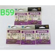 B59 Gamakatsu Silver Fishing Hook Ori Japan