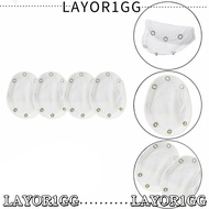 LAYOR1GG Bodysuit Extender Cotton Button Set Jumpsuit Plus