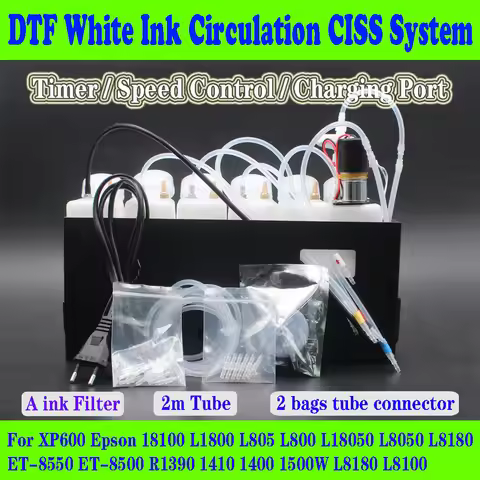 Dtf Ciss System For Epson Et8550 Dtf Ink System L18050 Et-8550 Et 8550 L805 L8050 Conversion Kit Sti