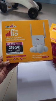 Indosat Hifi Air HKM0127 + SIM CARD Tri/IM3 Free Kuota 50GB  High-Speed Internet 4.5G+ Modem 4G