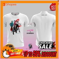[New Arrival] T-Shirt G-Shock X Gorillaz White Premium>size XS-5XL