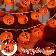 [3-5 DAYS DELIVERY]Weather-Resistant Solar Persimmon String Lights - 5m 20-Bulb Set for Outdoor Fest