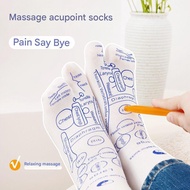 [COD] Foot Massage Socks Reflexology Feet Acupoint Socks Acupoint Kit for Muscle Relief Foot Massage