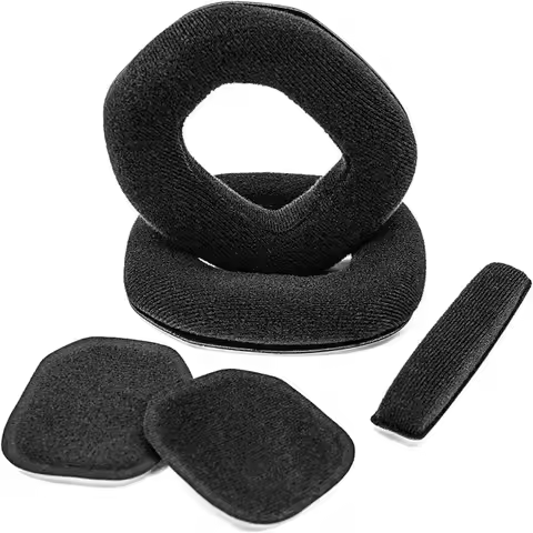 1Pair Headband Earmuff Gaming Headset Replacement Ear Pads Ear Cushion Foam Sponge For Logitech Astr
