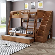 【SG Sellers】Wooden Bunk Beds Bunk Beds Bunk Bed Frame Bed Frames With Storage Cabinets High Low Bed Bunk Beds With Drawers Mattress Sets Bunk Beds For Kids Bunk Beds For Adults