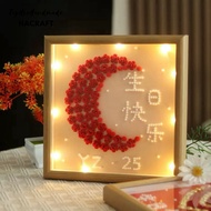 DIY rose painting with words as desired, luxurious and meaningful DIY gift S2052 for Card