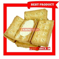 Biskuit Lemon Khong Guan / Waffer Lemon Biscuits Puff Crackers 40 Pcs