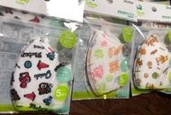 🔥少量現貨🔥  🇯🇵日本直送🇯🇵Skater三層幼兒（2-3歲）立體口罩（4包）