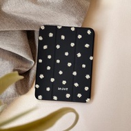 iPad case 12.9/Air5/iPad 9/mini6 快樂小雛菊 附筆槽平板保護套