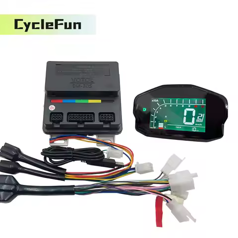 CycleFun/VOTOL EM30S 40A 500W-1.5KW EM-30S Controller Motherboard With USB Cable For Electric Scoote