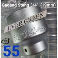 55 Socket Bit CAP MATA GERMANY - Shock 55mm SCHLIEPER German (Drive 3/4: uses jumbo 3/4 (19 mm) 55mm