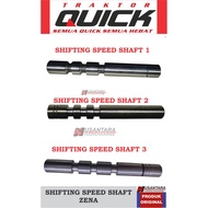 Shifting speed shaft zena rotary tractor, zena tractor gear shaft, spare part tractor quick zena, ze