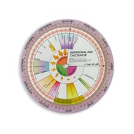 Gestational Age Calculator Disc 1 pcs (PLASTIC) Pregnancy Wheel Due Date OB-GYN Calculator
