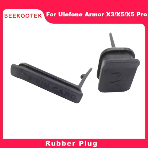 Original Ulefone Armor X5 SIM/TF card rubber plug Armor X5 pro Earphone USB Rubber Plug For Ulefone