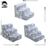 [Tisity] Dog Stairs, Dog Steps, Pet Stairs, Pet Steps for Indoor Sofa, High Beds, Senior Dogs And