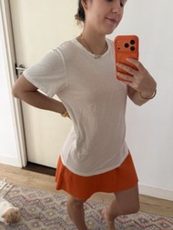 Maje White T-shirt - Size 2 cotton basic M Sandro maje Sezane club Mónaco Zara mango