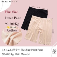 RARAKI PSP 389 Plus Size Inner Pant: Soft, Seamless Modal Cotton for 90-200 Kg - Comfortable Memory 