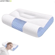 LUCKYSTORE Sleep Apnea Pillows, Breathable Comfortable Orthopedic Deep Sleep Pillow, Upgraded Insomn