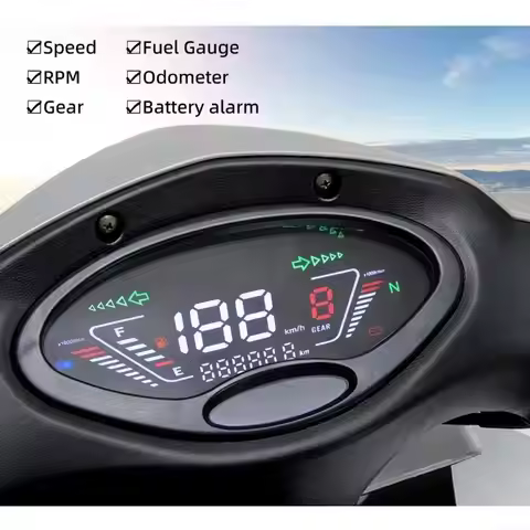 Digital Dashboard Meter Speedometer For WAVE125 Wave125S Innovation 125 Scooters
